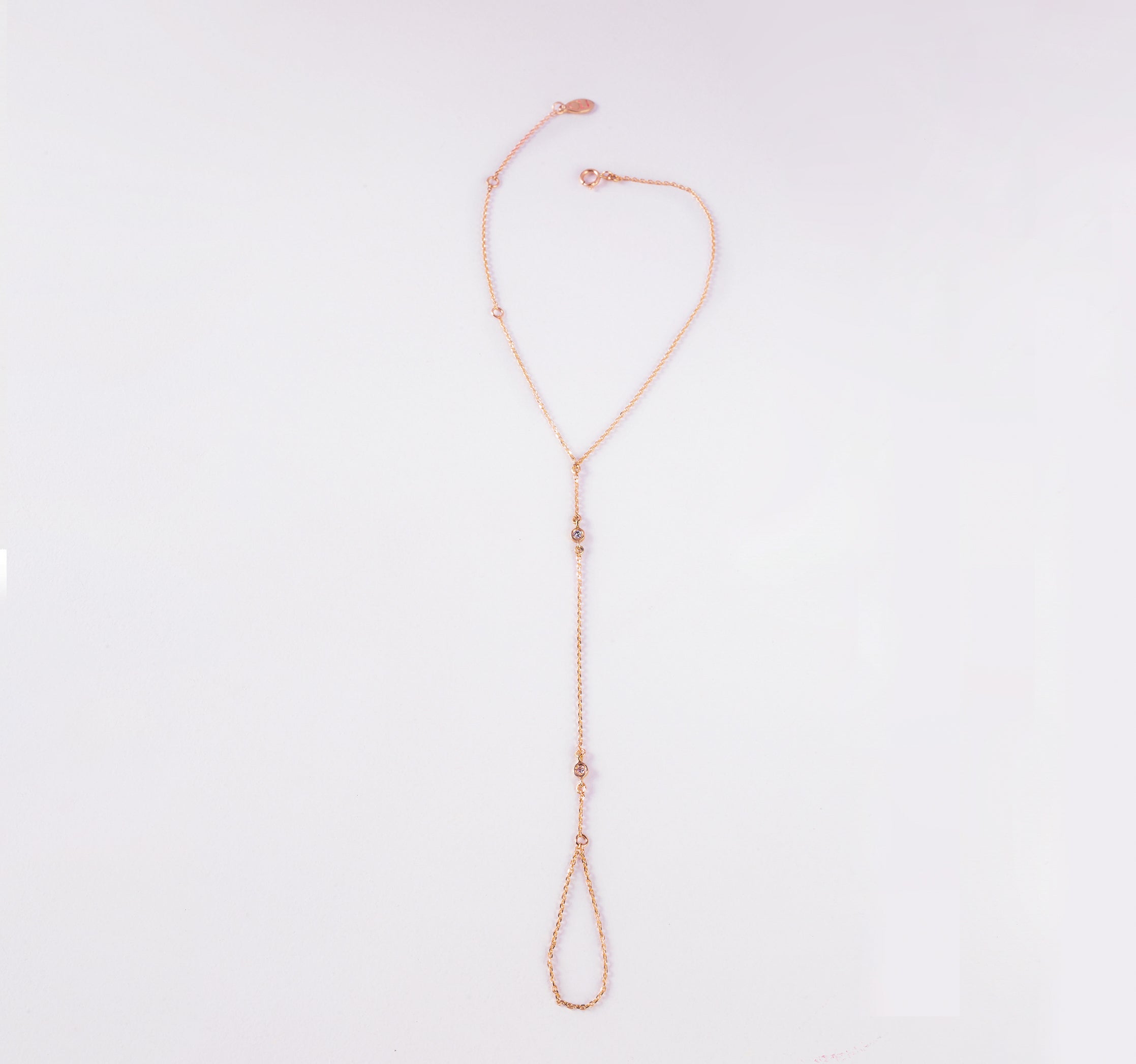 PULSERA DE DEDO CON DIAMANTES