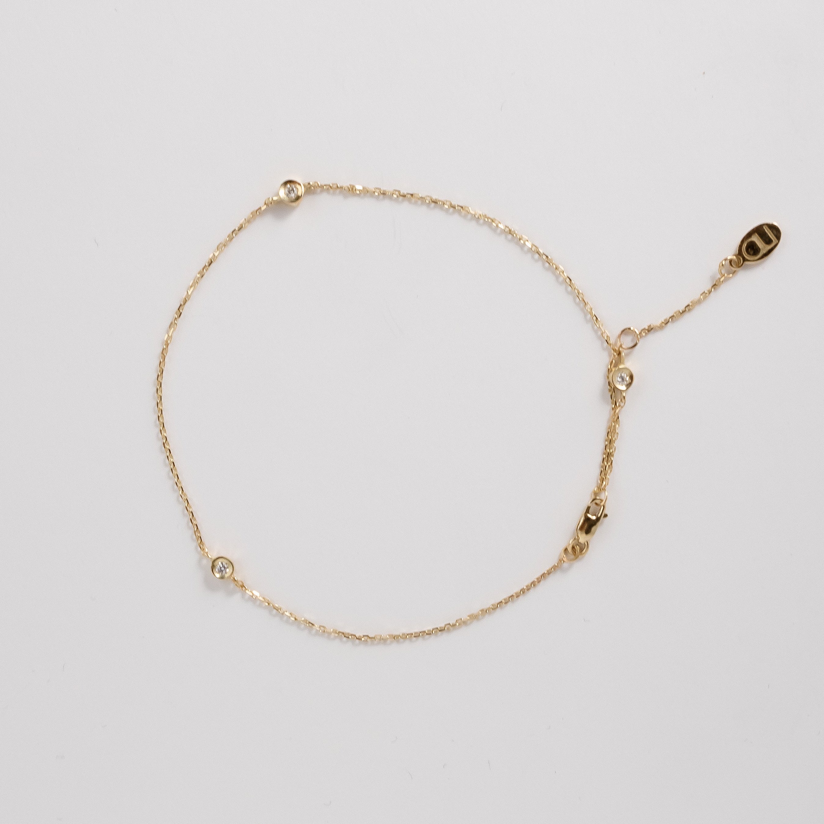 TRIO DIAMOND ANKLET