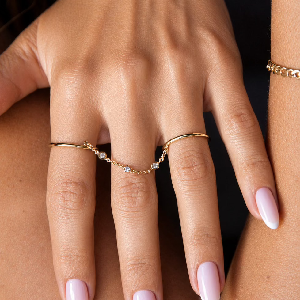NARY DUAL CONSTELLATION RING