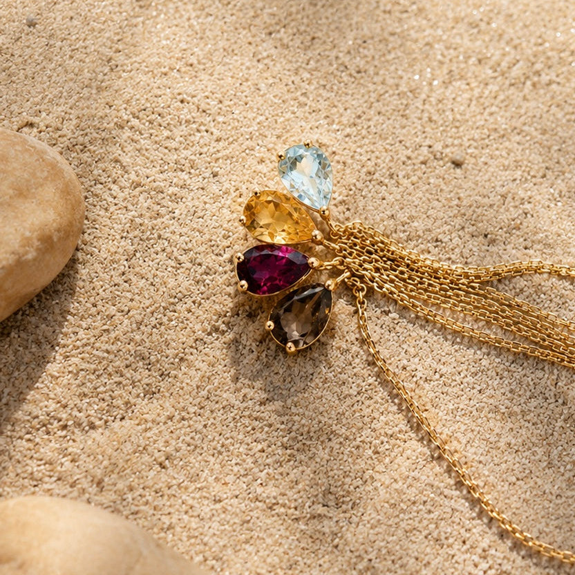 PEAR ANKLET